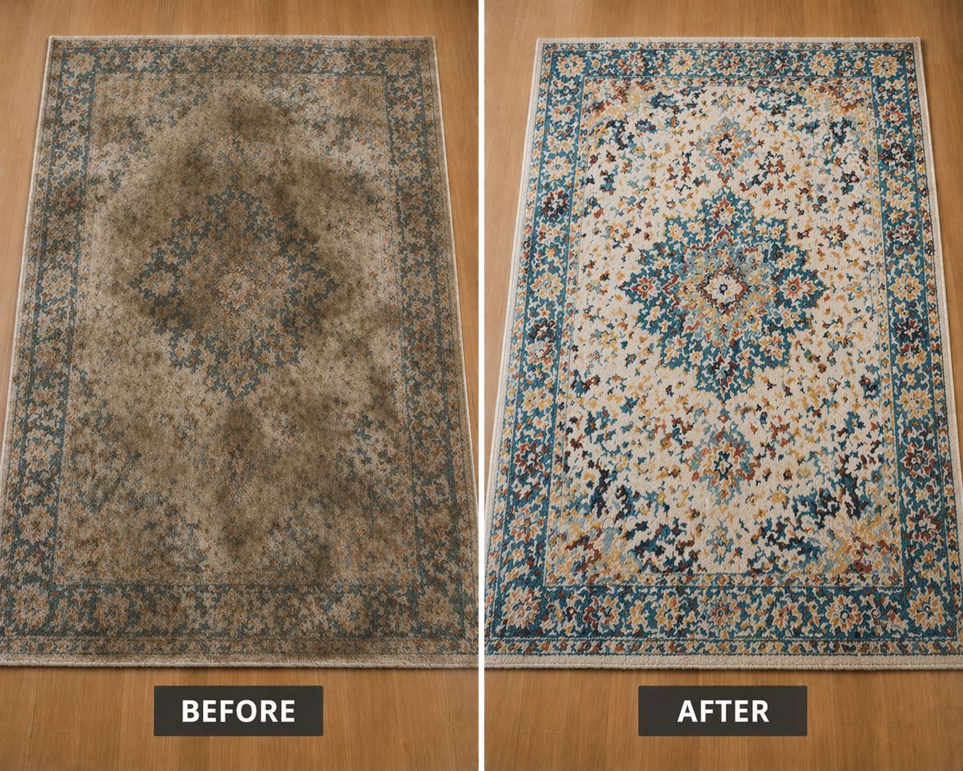 Persian Rug Deep Clean
